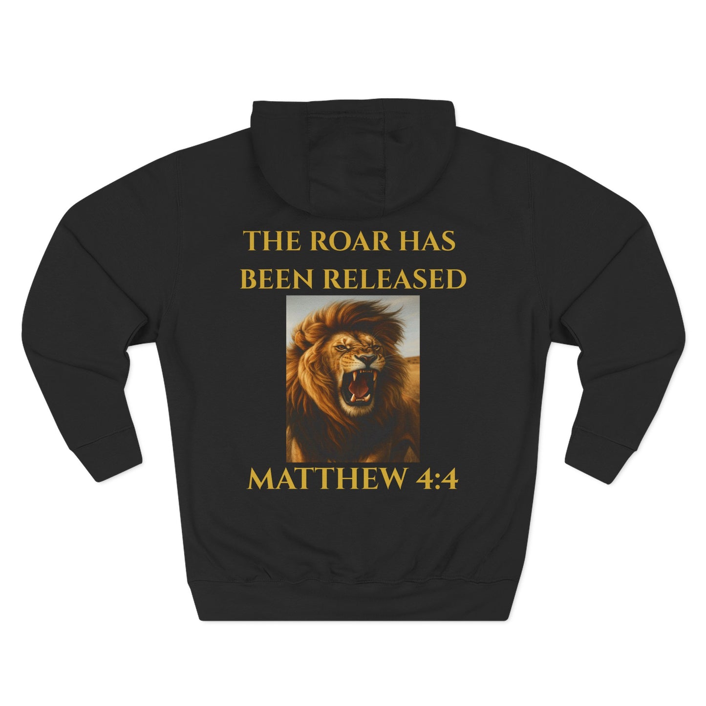 The Roar Has Been Released — First Edition Drop Inspired By Matther 4:4