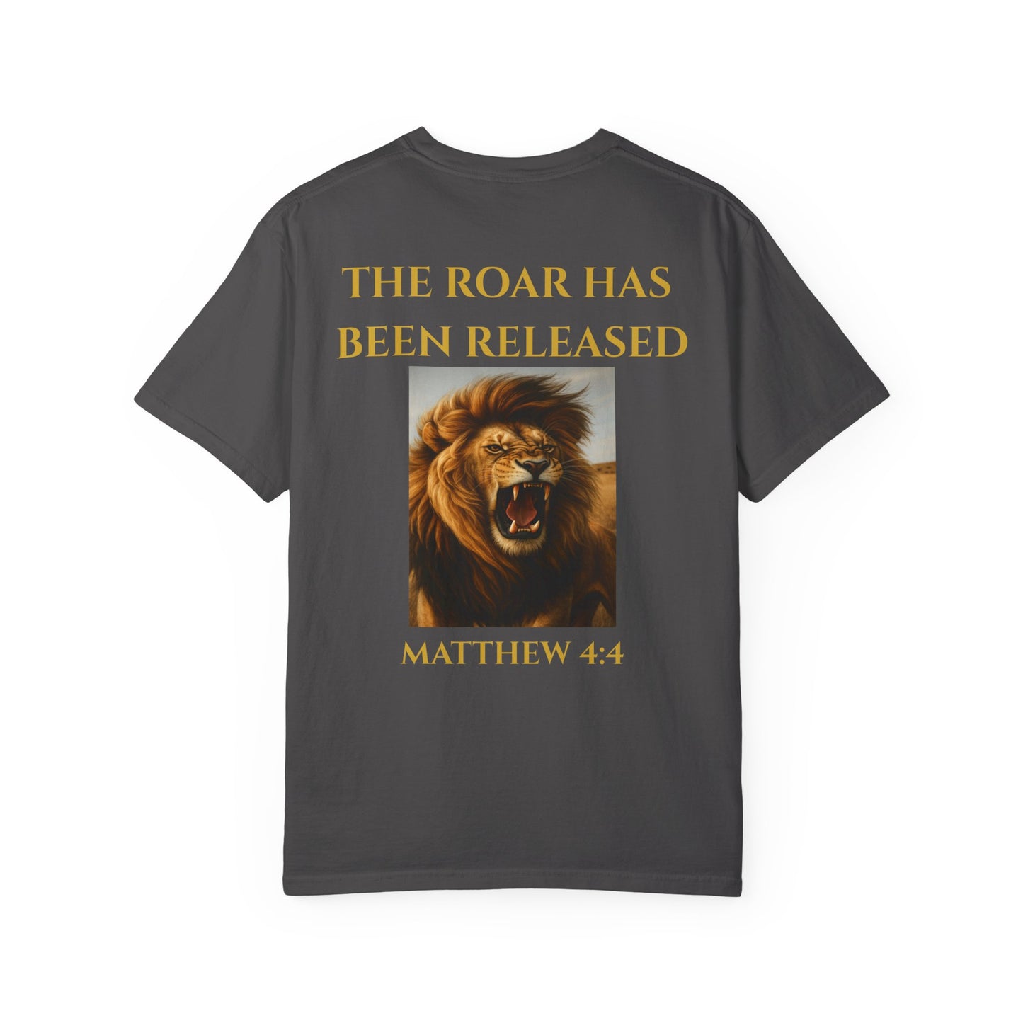 The Roar Has Been Released — First Edition Drop Inspired By Matther 4:4