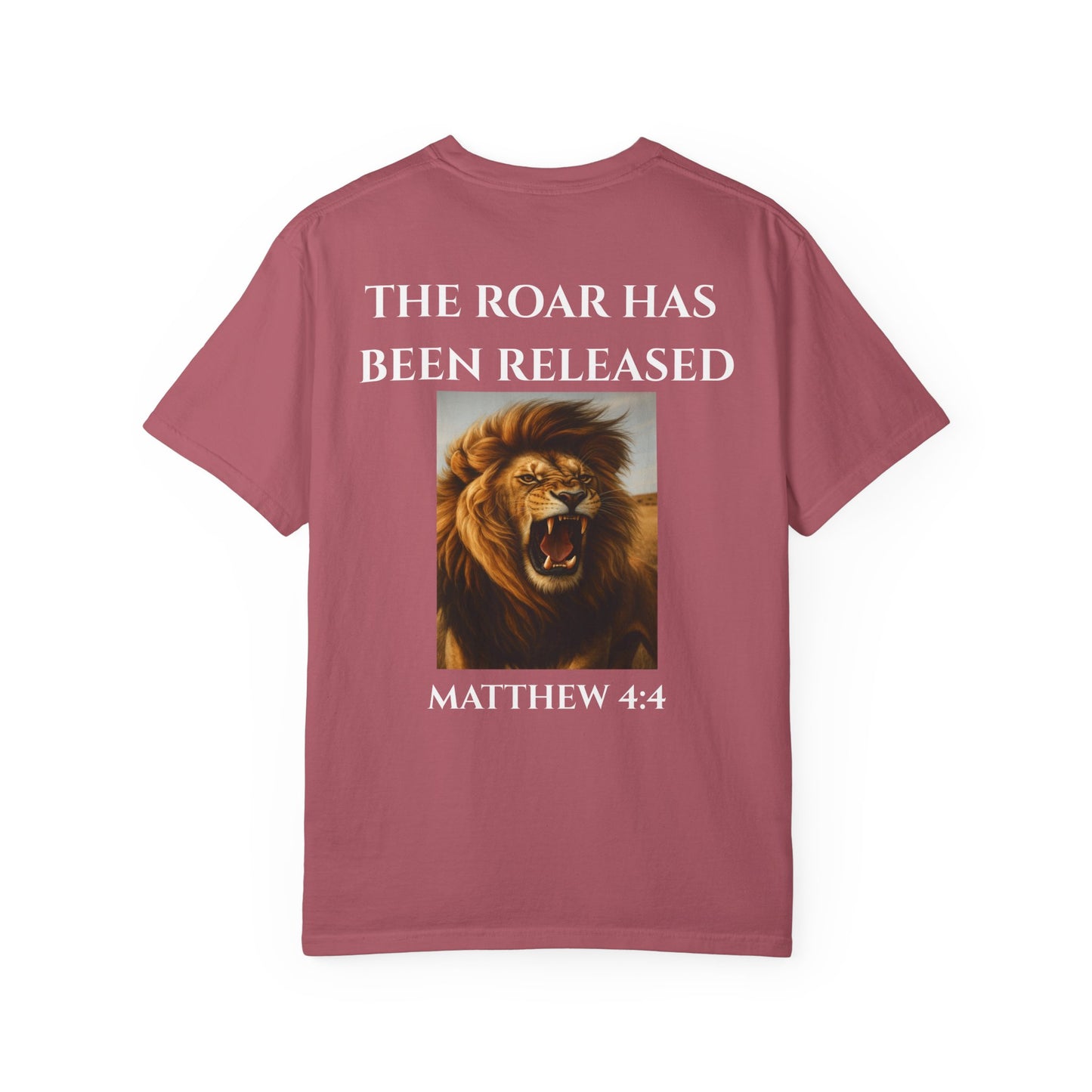 The Roar Has Been Released — First Edition Drop Inspired By Matthew 4:4