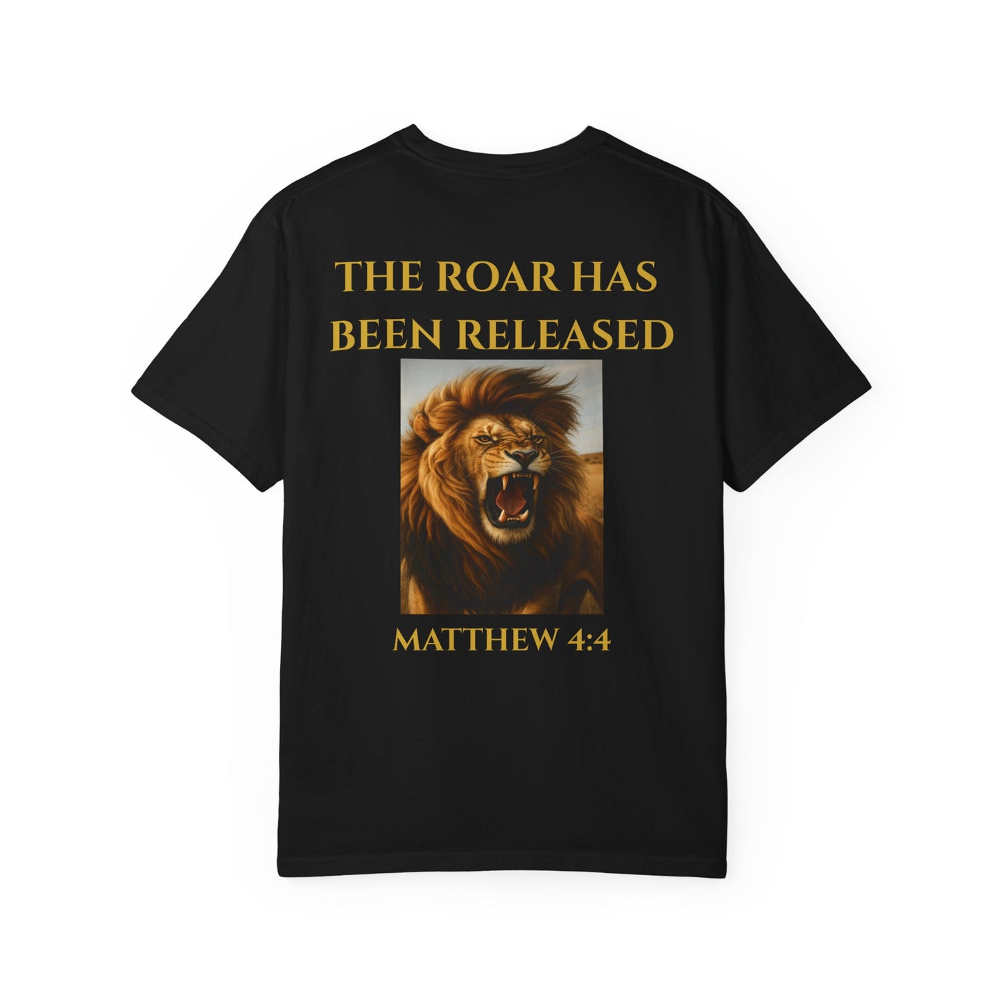 The Roar Has Been Released — First Edition Drop Inspired By Matther 4:4