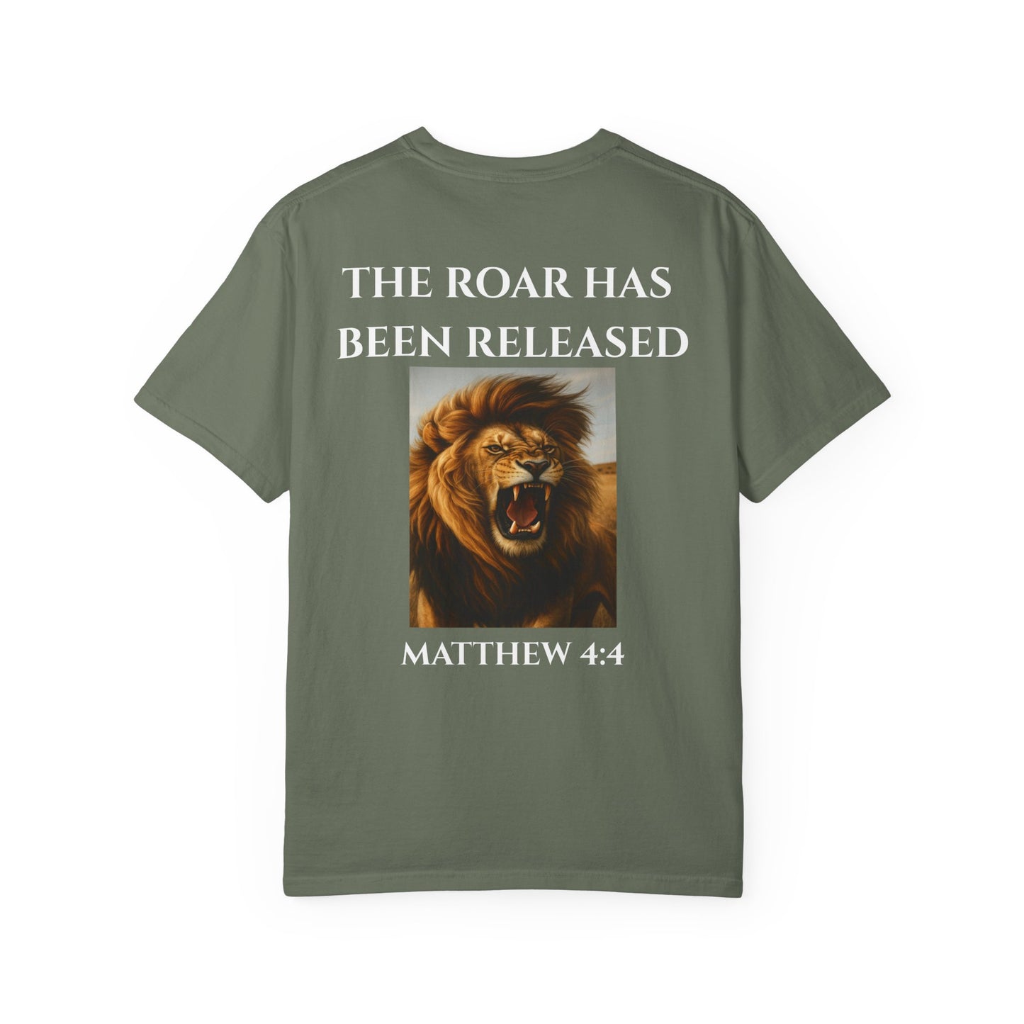 The Roar Has Been Released — First Edition Drop Inspired By Matthew 4:4