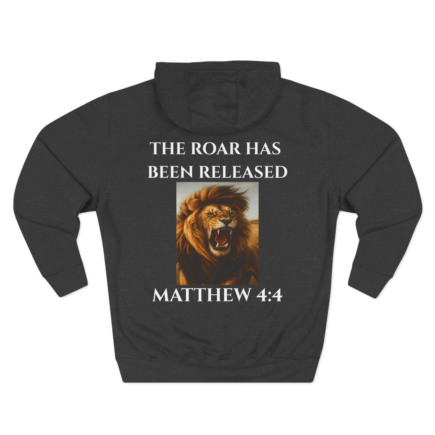 The Roar Has Been Released — First Edition Drop Inspired By Matther 4:4