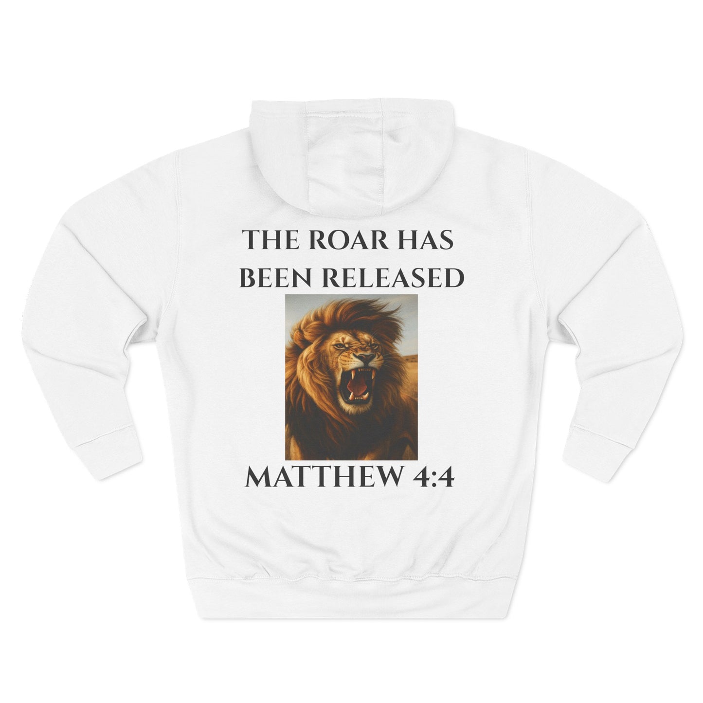 The Roar Has Been Released — First Edition Drop Inspired By Matther 4:4