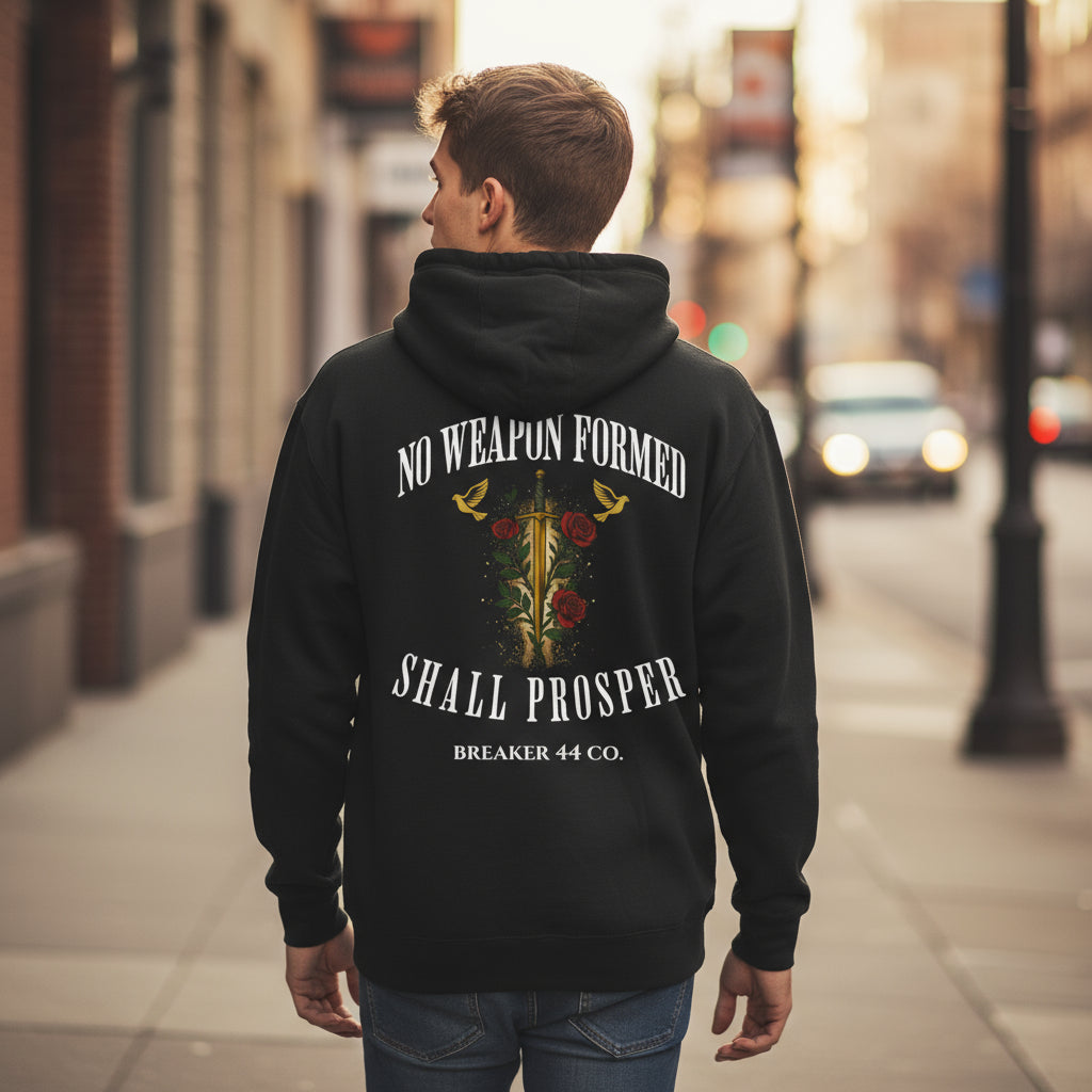 Inspirational Fleece Hoodie with Biblical Quotes, Cozy Christian Sweatshirt, Faith-Based Gift, Religious Apparel, Bible Verse Hoodie