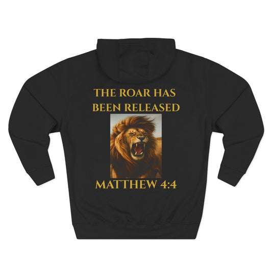 The Roar Has Been Released —  First Edition Drop Inspired By Matther 4:4
