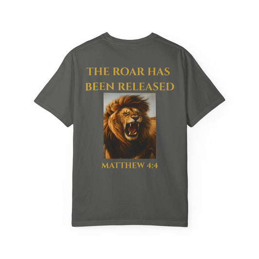 The Roar Has Been Released —  First Edition Drop Inspired By Matther 4:4